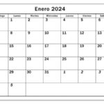 Calendario Enero 2024 Argentina